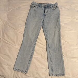 Abercrombie & Fitch Light Wash High Rise Jeans